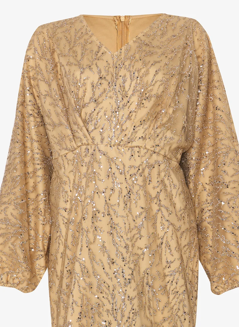 Khizana Plus size Shimmer Dress