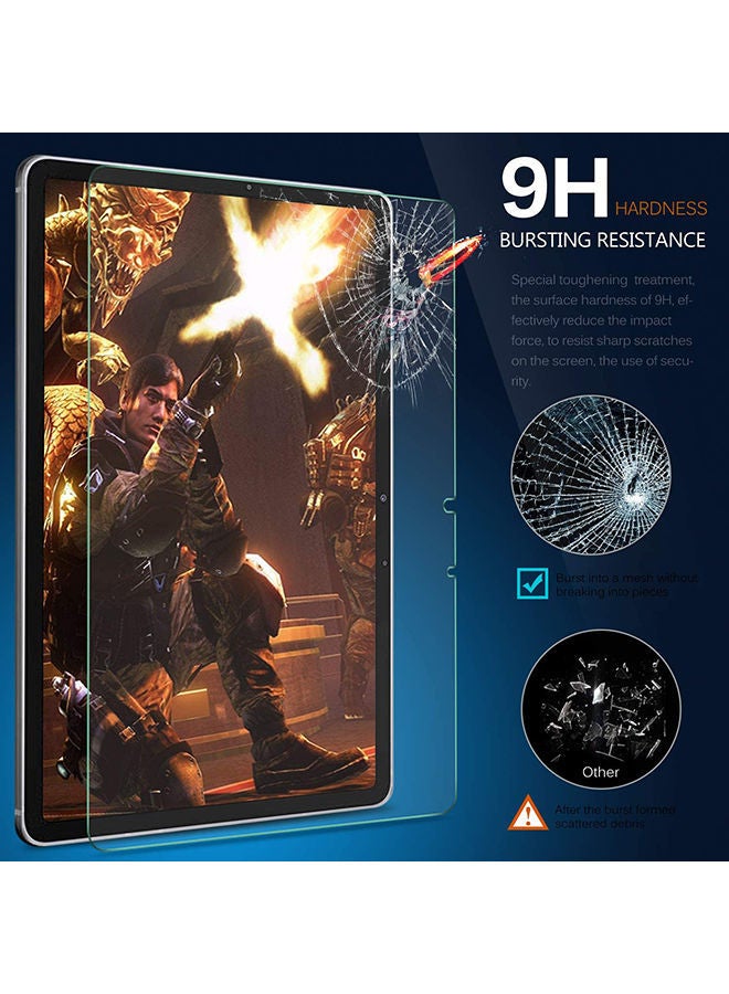 NIBEMINENT Pack Of 2 Premium Tempered Glass Screen Protector For Samsung Galaxy Tab S7 2020 11-Inch Clear - Image 2