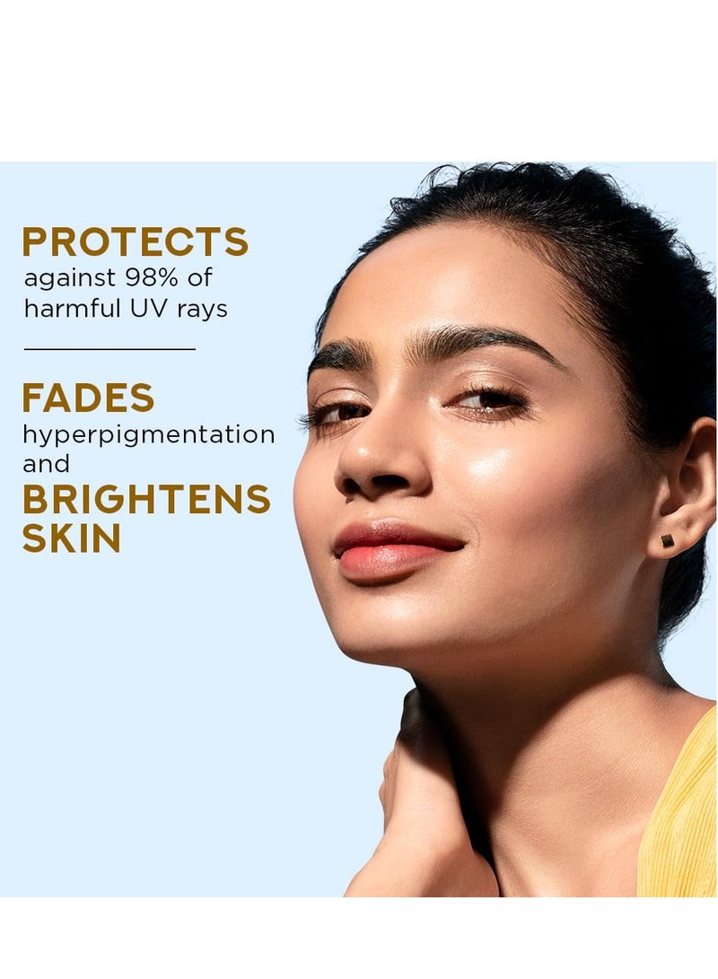 PONDS POND's Serum Boost Sunscreen For All Skin Types Serum Prevent And Fade Dark Patches With The Power Of Spf 50 And Niacinamide-C Serum 14Ml, Pack Of 1 - Image 4