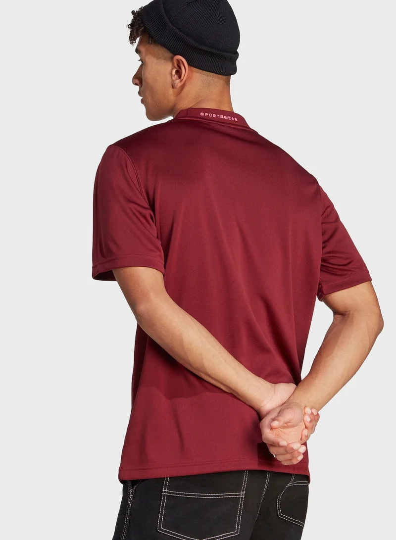 Adidas Mesh-Back T-Shirt