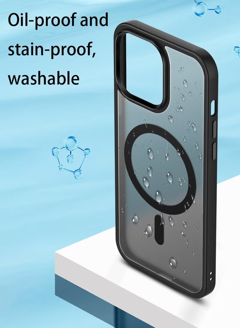 iPhone 13 Pro Max Case - Black - Magnetic, MagSafe compatible, protects your phone with a strong case. - Image 4