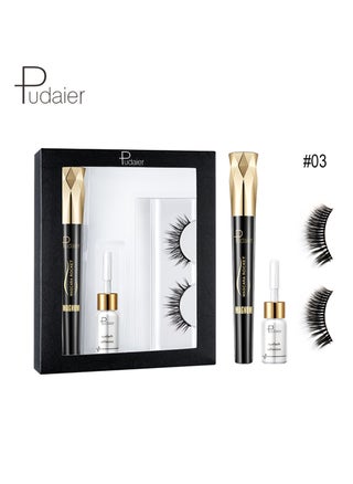 4D Mascara and False Eyelashes with Lash Glue Set, Waterproof Long-lasting Smudge-Proof Lengthening Thick Natural Volume Curled Lashes Fiber Mascara - pzsku/Z2BDE4D14AF1E6BD82B5EZ/45/1749116169/a3c36496-2a45-4e9f-b0b6-1e240cd8db4a