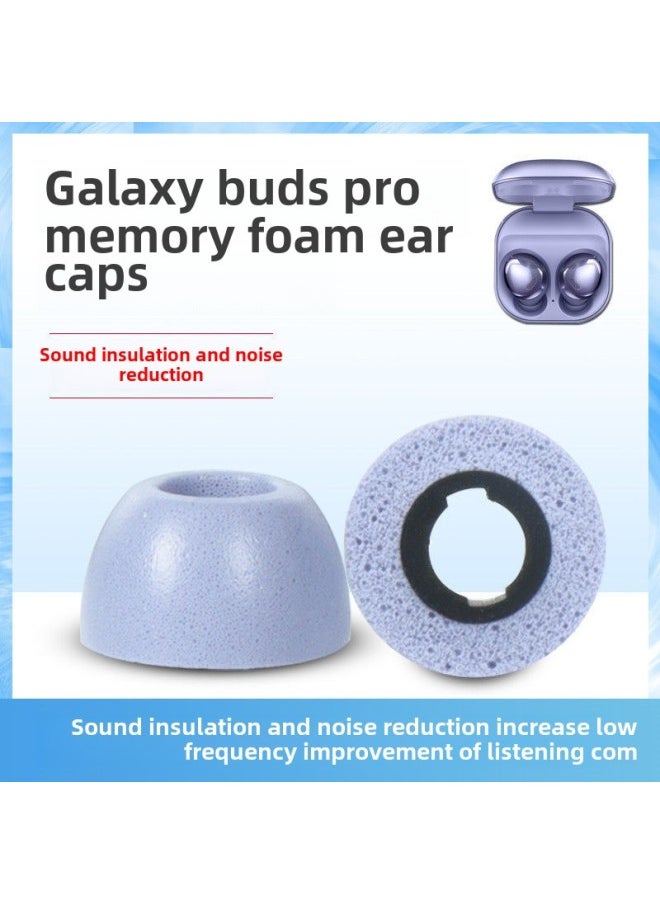 For Samsung Galaxy Buds Pro Bluetooth Earbuds Headphone Set Budspro Memory Foam Noise Reduction Ear Cap-Color:Grey S/1-Model:Samsung Galaxy Buds Pro