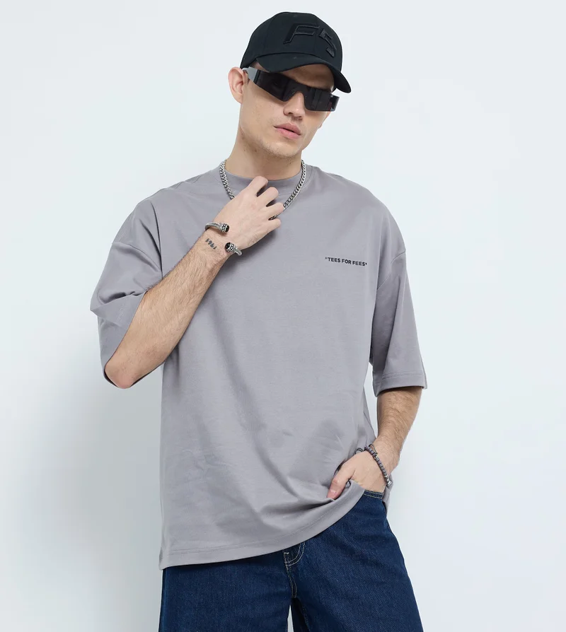 إف5 Men's Tees For Fees T-Shirt - Grey