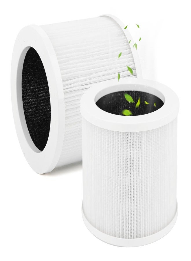 BNYTXV A1 Replacement Filter, 2PCS 3-in-1 H13 True HEPA Air Cleaner Filters Compatible with VEWIOR Air Purifier, HQKJ-80,HQKJ-50,HQSC-50,KOIOS HQKJ-50, AP01W - Image 1