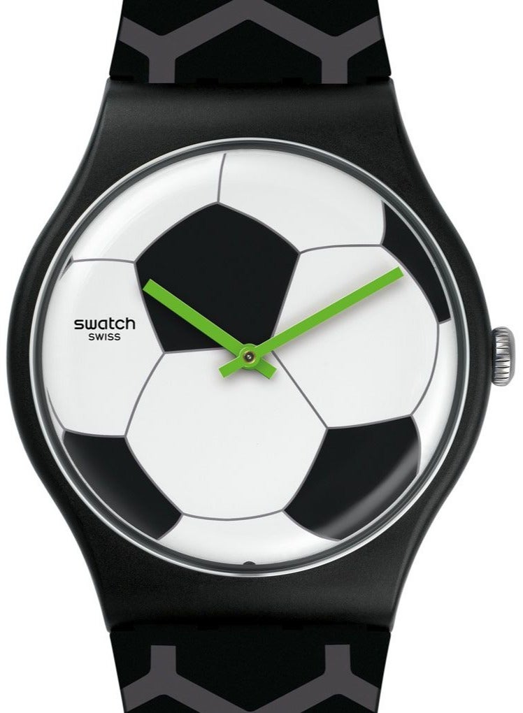 Swatch Unisex Footballissme Quartz Movement Water Resistant Wrist Watch - 41 Mm - Image 1