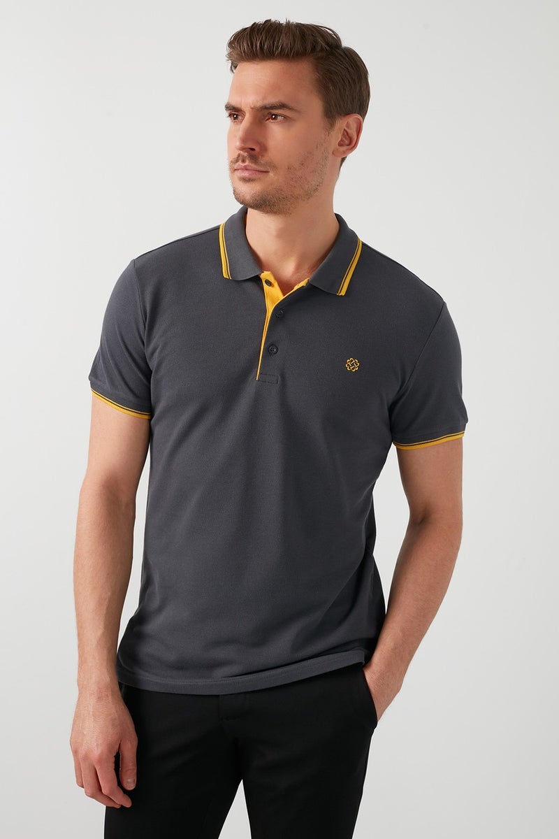 Buratti 100% Cotton Buttoned Polo T Shirt Men's POLO 5902118  - Image 1