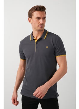 Buratti 100% Cotton Buttoned Polo T Shirt Men's POLO 5902118  - Image 2