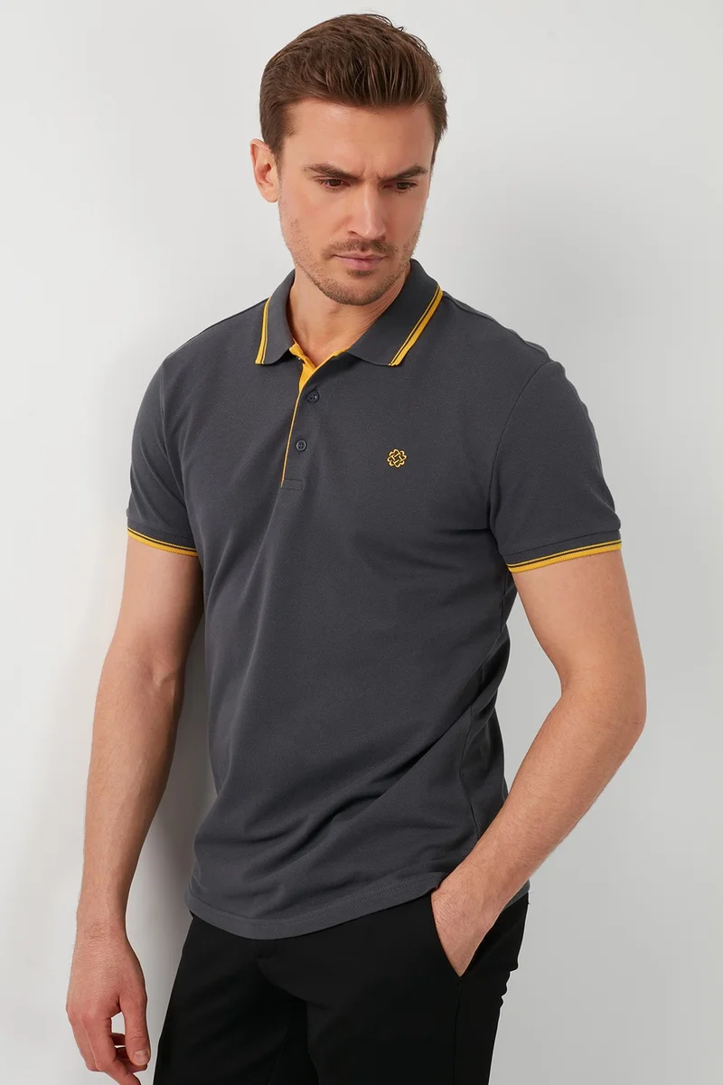 Buratti 100% Cotton Buttoned Polo T Shirt Men's POLO 5902118