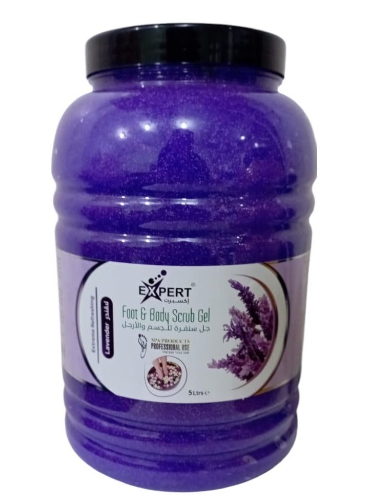 إكسبرت جل سنفرة للجسم والارجل باللافندر 5 لتر - Image 1