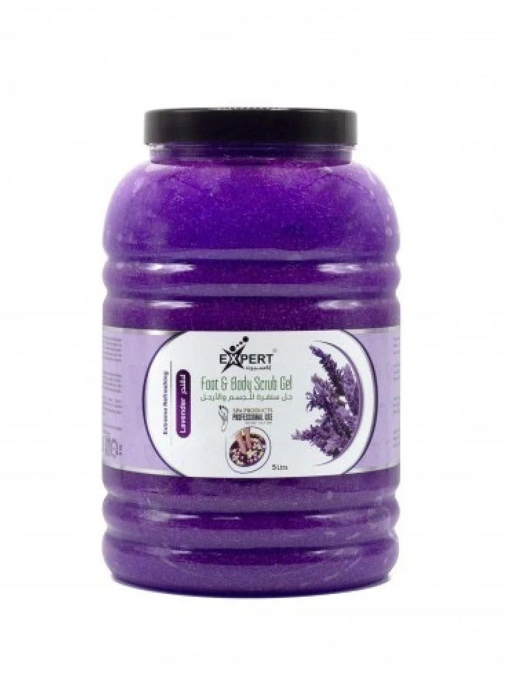 إكسبرت جل سنفرة للجسم والارجل باللافندر 5 لتر - Image 2