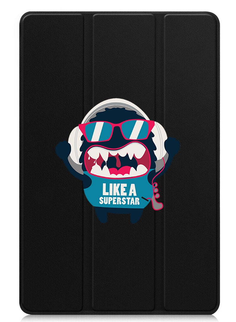 Theodor Protective Flip Case For Apple iPad Pro 13 (2024) With Trifold Stand Auto Wake Sleep Shockproof Cover Like a superstar - Image 1