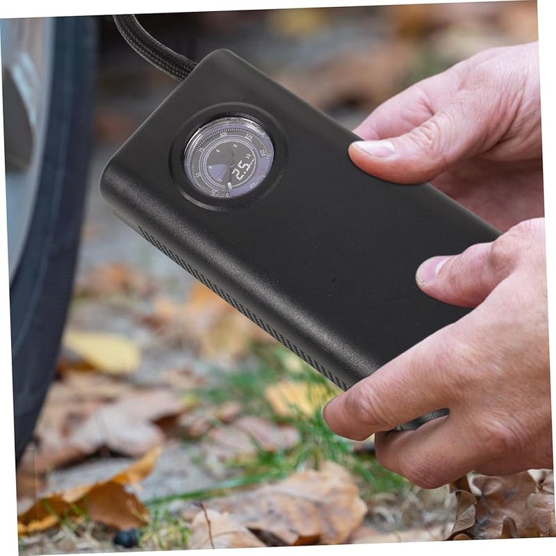 Jogfuny مضخة هواء محمولة لاسلكية لنفخ الإطارات للسيارة الدراجة الهوائية الدراجة النارية - Image 3