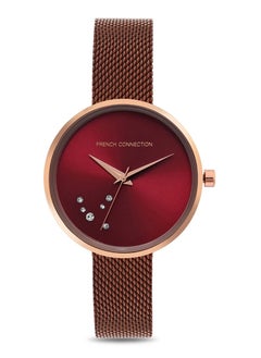 French Connection Women's Analogue Quartz Brown Stainless Steel Watch FCL23-A  - Image 1