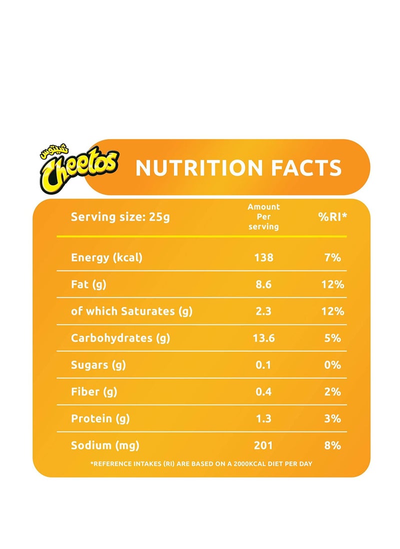 Cheetos - Cheetos Crunchy Flaming Hot 25Gm pack of 12 - Image 1