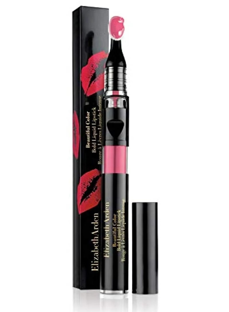 Elizabeth Arden Beautiful Color Bold Liquid Lipstick, Pink Lover - Image 1