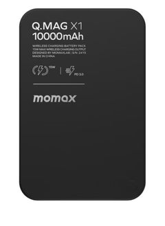 Momax Q.MAG X1 10000 mAh Wireless Magnetic Battery Pack USB-C Up to 15W PD Output  - Image 2