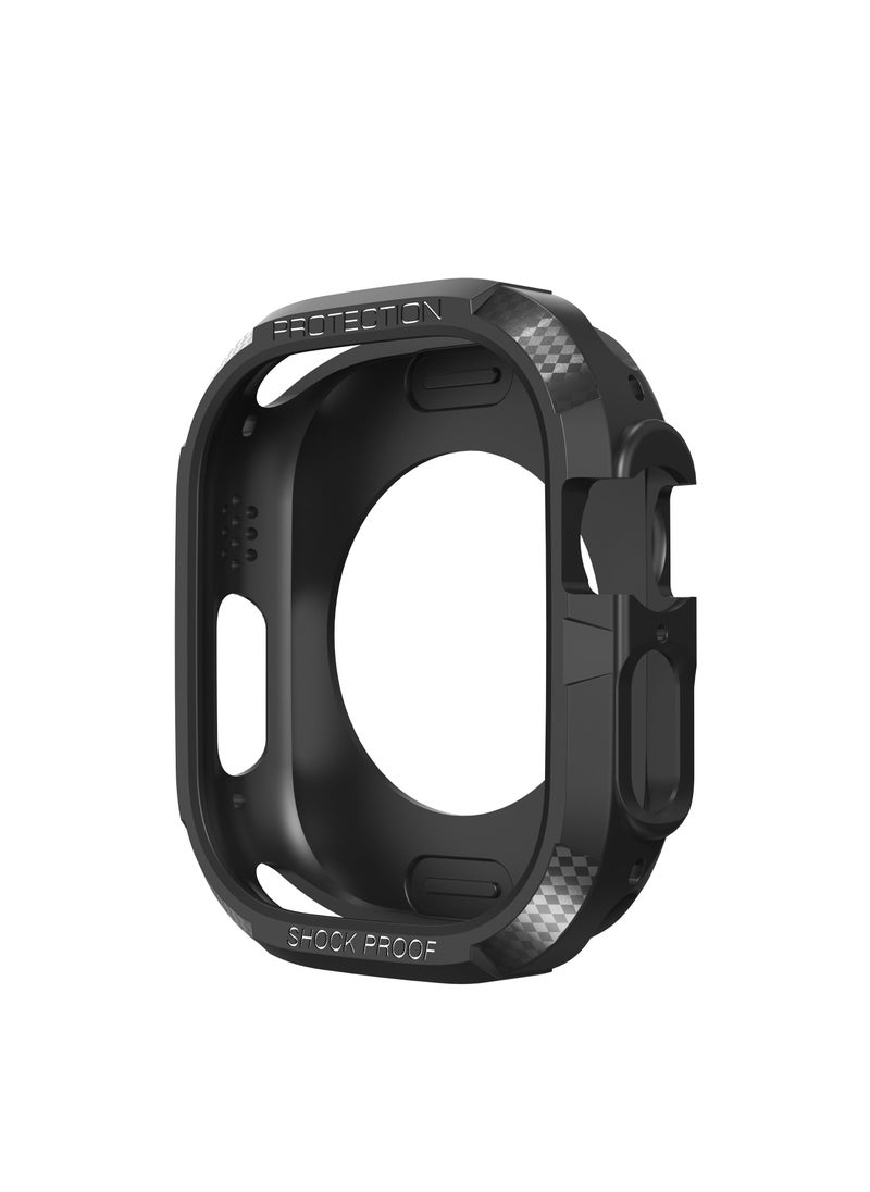 GULFLINK Protective Case Cover for Apple Watch Series 8/7 45mm Black  - Image 1