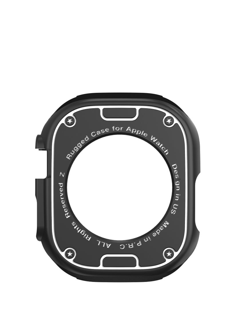 GULFLINK Protective Case Cover for Apple Watch Series 8/7 45mm Black  - Image 5