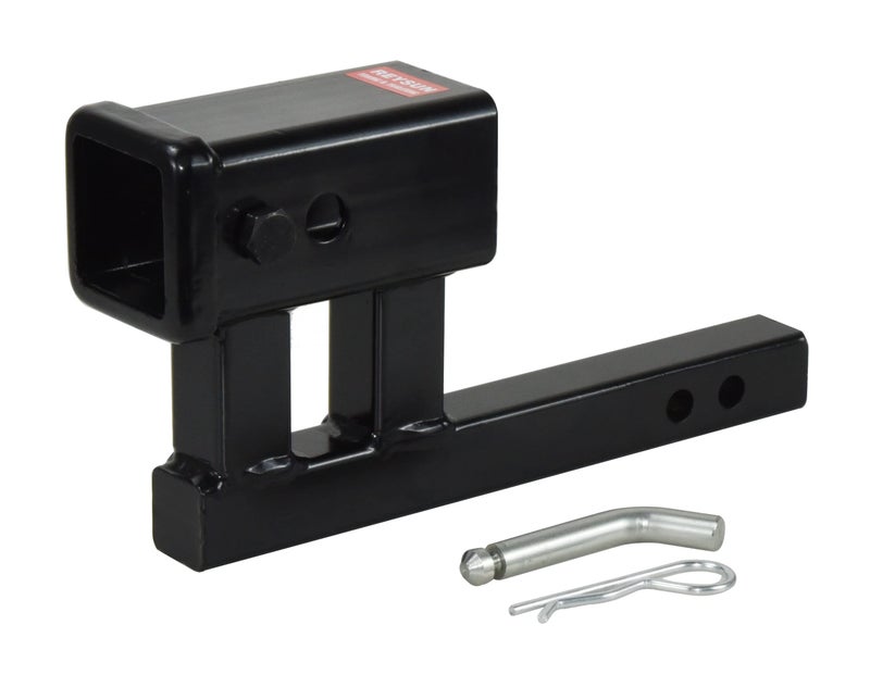 REYSUN 864125 114 to 2 Hitch Adapter with 414 RiseDrop Hitch 3500lbs GTW Hitch Pin and Clip Included