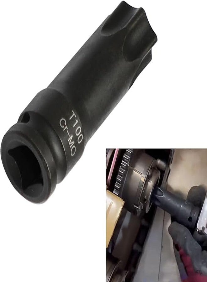 DPTOOL طقم أدوات ضبط توقيت عمود الكامات لمحرك DPTOOL متوافق مع محركات مرسيدس بنز M157 وM276 وM278، يتضمن أداة ضبط عمود الكامات وأداة تركيب واستبدال مانع تسرب حاقن الوقود. بديل للأرقام 276589014000 و278589002300. - Image 5