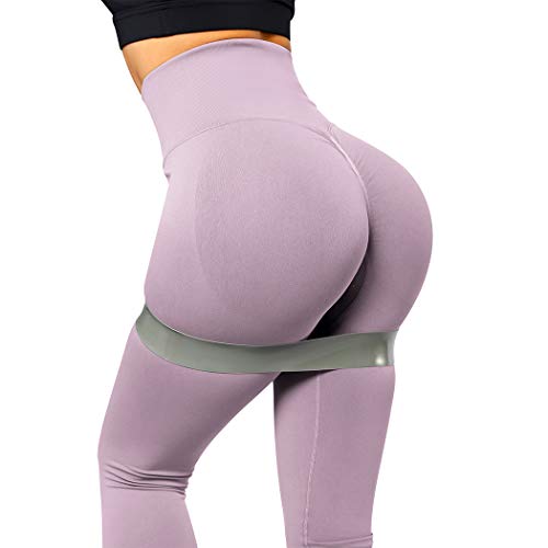 SUUKSESS Scrunch Butt Lifting Seamless Leggings for Women Booty High Waisted Workout Yoga Pants (Light Purple, XS) - Image 5