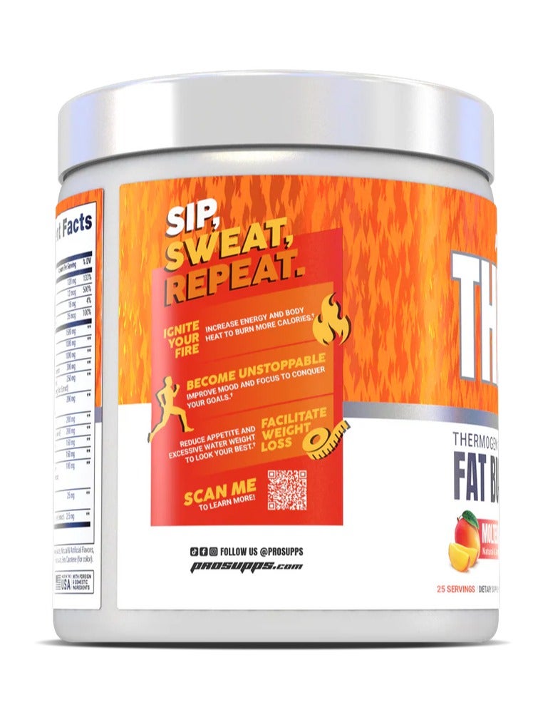 ProSupps PS Hyde Thermo Fat Burner Molten Mango 25 servings 7.13oz  (202.2g) - Image 4