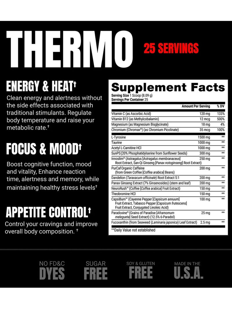 ProSupps PS Hyde Thermo Fat Burner Molten Mango 25 servings 7.13oz  (202.2g) - Image 5