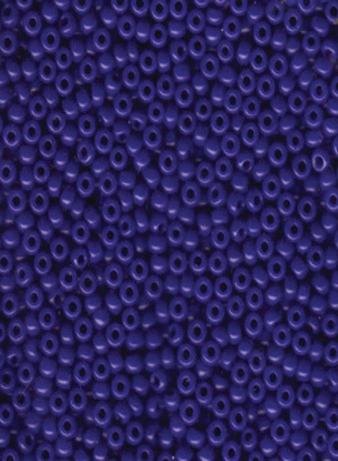 Miyuki Round Seed Beads Size 8/0 22g Opaque Cobalt