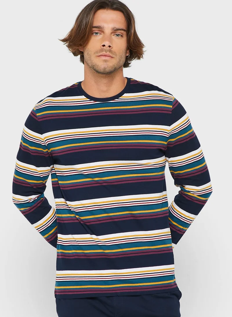 Marks & Spencer Striped Pyjama Set