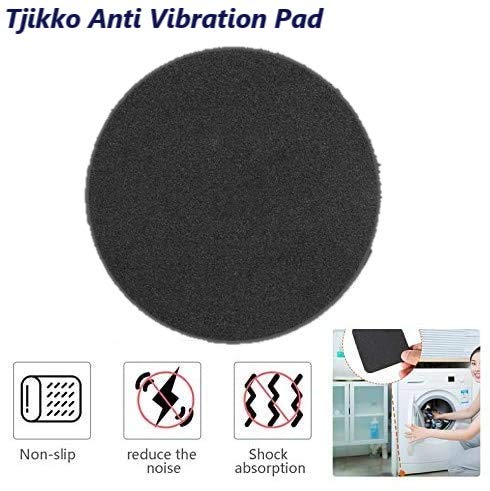 TJIKKO Tjikko Anti Vibration Pad Round for Washing Machines and Home Furniture and Tools Pack of 4  - Image 4