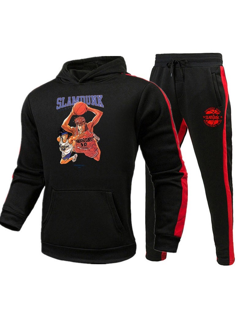 KUYING New Slam Dunk Hoodie Pants Set  - Image 1