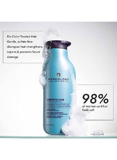 PUREOLOGY Strength Cure Shampoo For Damaged & Colortreated Hair 1.7 Fl Oz  - Image 3