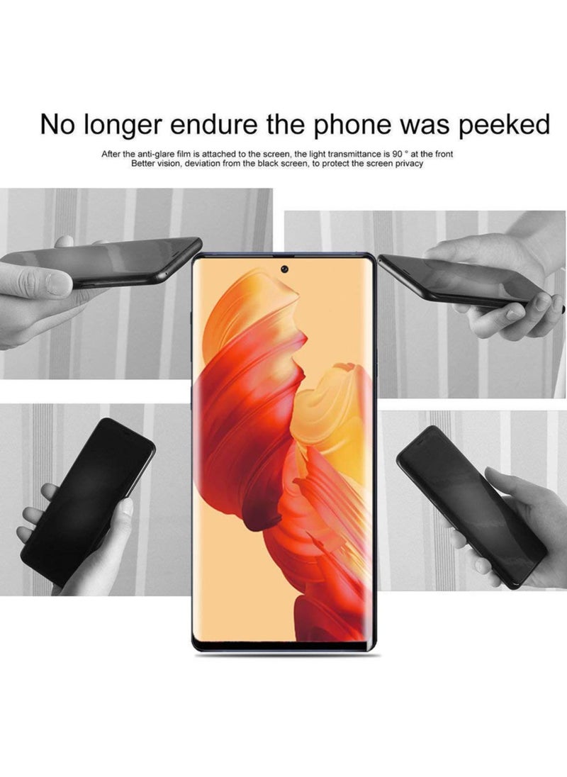 Generic - Galaxy Note 10 Plus Privacy Screen Protector Dariusq 9H Hardness Anti Spy Tempered Glass For Samsung Galaxy Note 10 Plus Note 10 Plus Note 10 Pro Case Friendly Anti Scratch Anti Bubble - Image 1