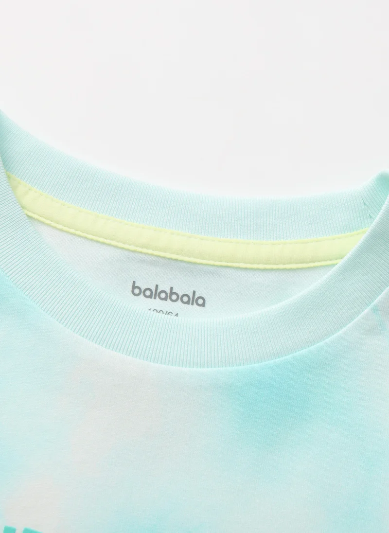 Balabala  Kids Boys Round v-neck short-sleeved T-shirt for Men | Best Price UAE