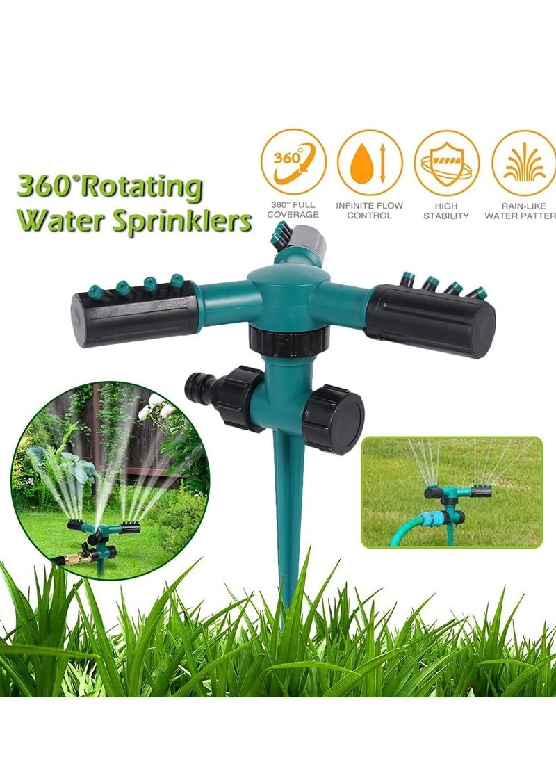Generic - Automatic 360 Rotating Garden Irrigation Sprinkler - Image 1