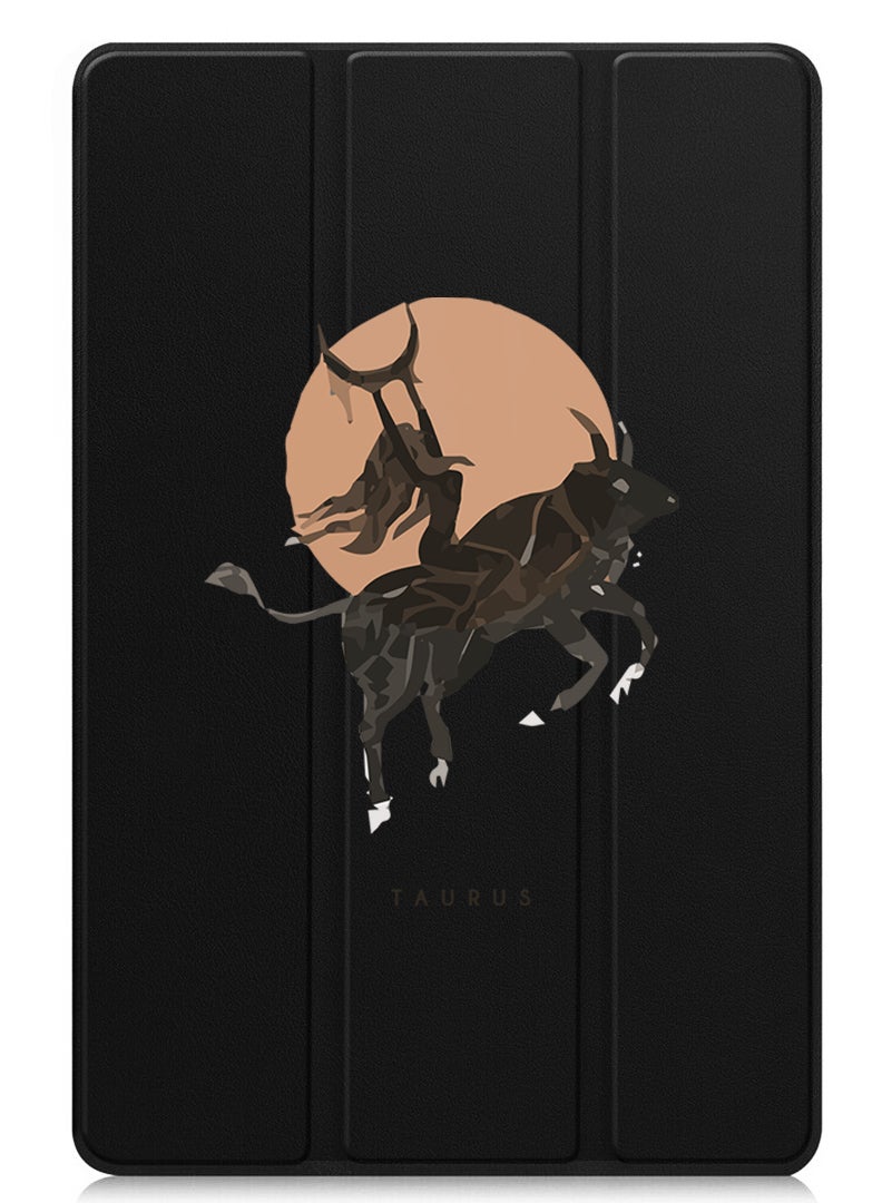 Theodor Protective Flip Case For Huawei MatePad SE 11 (2024) With Trifold Stand Auto Wake Sleep Shockproof Cover Taurus - Image 1