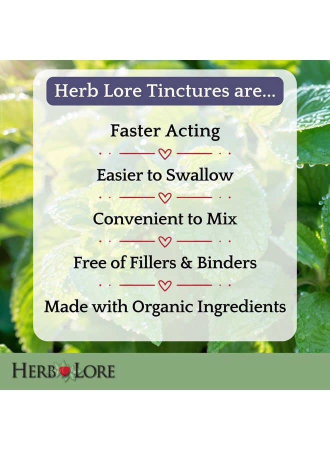 Herb Lore Relax Tincture - Organic Liquid Extract Drops with Lemon Balm, Chamomile, and Skullcap for Kids & Adults (2 fl oz) - Image 4