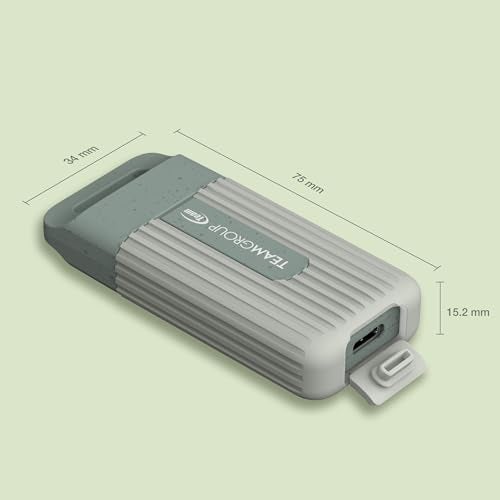 TEAMGROUP PD20 ECO 4TB Portable External Solid State Drive SSD Read up to 1000MB/s USB 3.2 Gen2x1 Type-C Waterproof Dustproof IP54 TPSEG4004T0C102 - Image 5