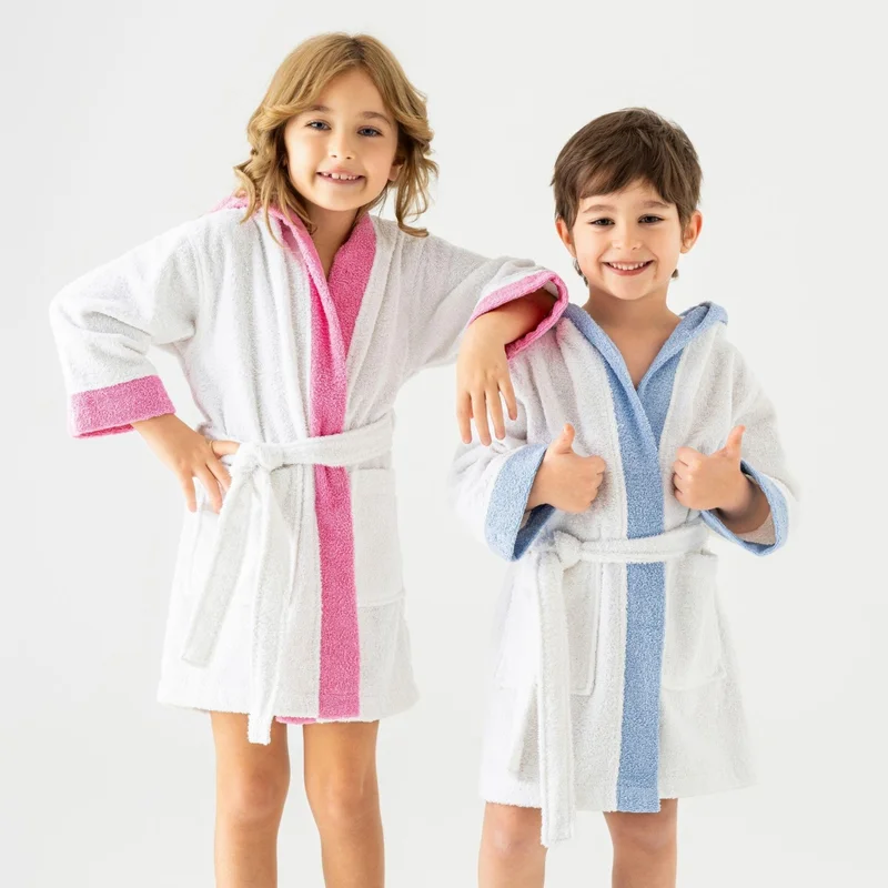 Soley | Pueri | Neptis | 100% Cotton Girl's Bathrobe