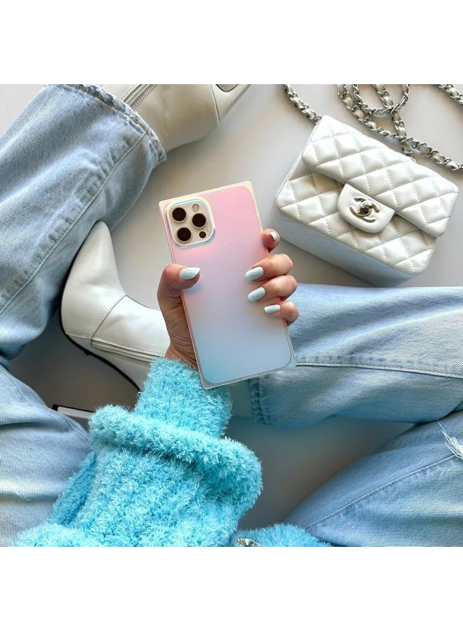 Flaunt Official Square Protective Case - Compatible with iPhone 17 Pro Max - Compatible with MagSafe & Wireless Charging - Drop-Tested & Shockproof - (Iridescent Satin) - Image 2