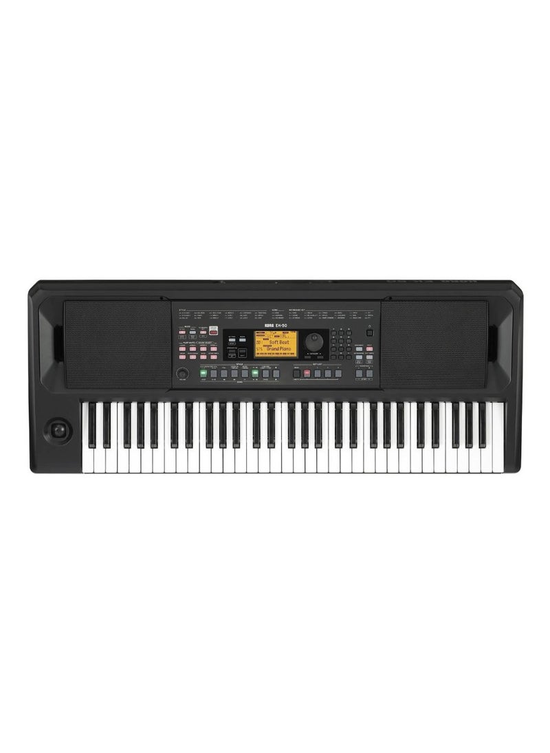 Korg Korg EK-50 61-Key Touch Sensitive Entertainer Arranger Keyboard  - Image 1