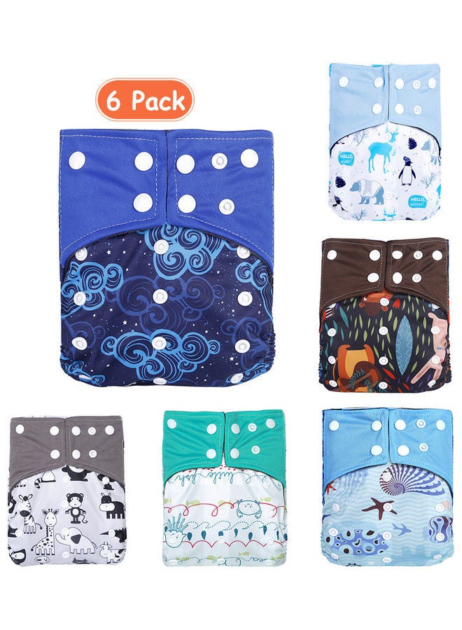 NIBEMINENT 6-Piece Cloth Diaper Set - Image 1