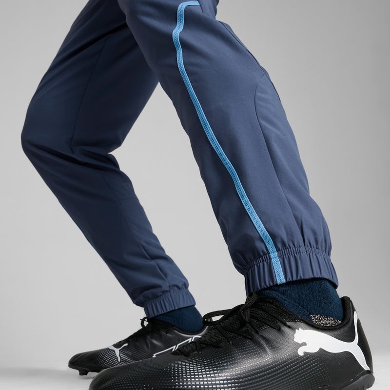 PUMA Manchester City Prematch Mens Blue Woven Pants - Image 2