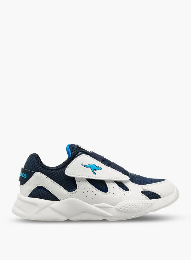 Kangaroos WHITE Boys Hook & Loop School Sports Shoes for Men | Best Price UAE