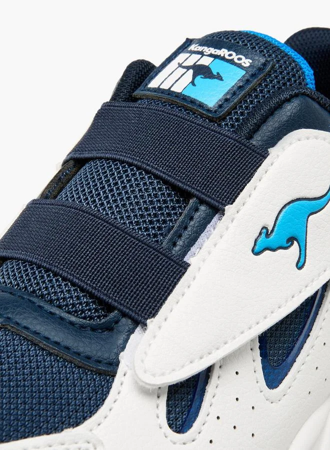 Kangaroos WHITE Boys Hook & Loop School Sports Shoes for Men | Best Price UAE