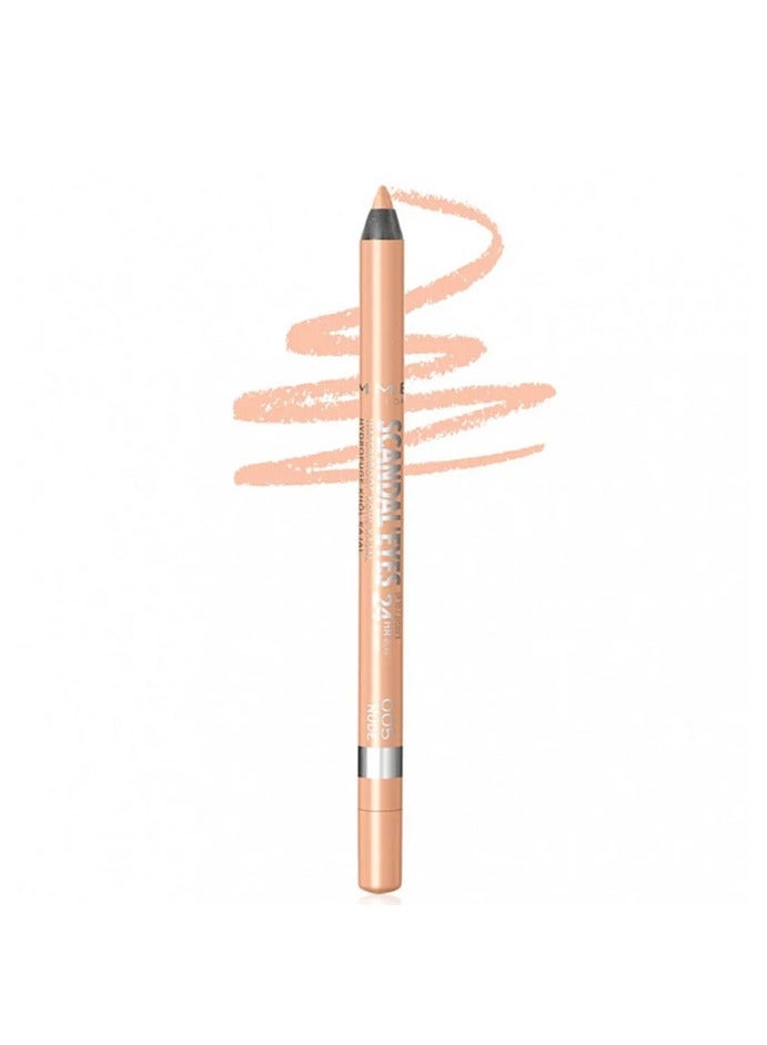 NUDE Scandaleyes Waterproof Kohl Kajal Pencil Eyeliner 1.3 g 03 Nude - Image 1