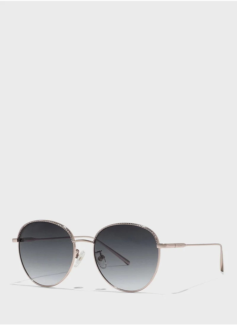 30Sundays Forget  Me  Not Round Sunglasses