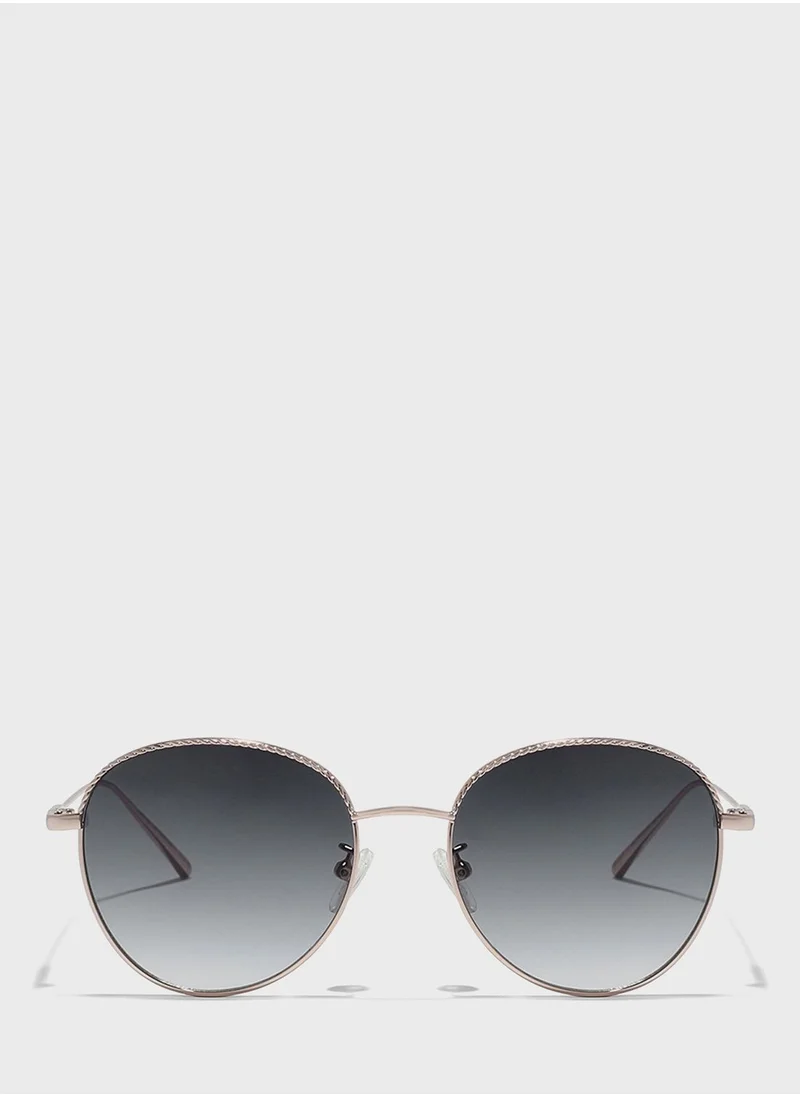 30Sundays Forget  Me  Not Round Sunglasses
