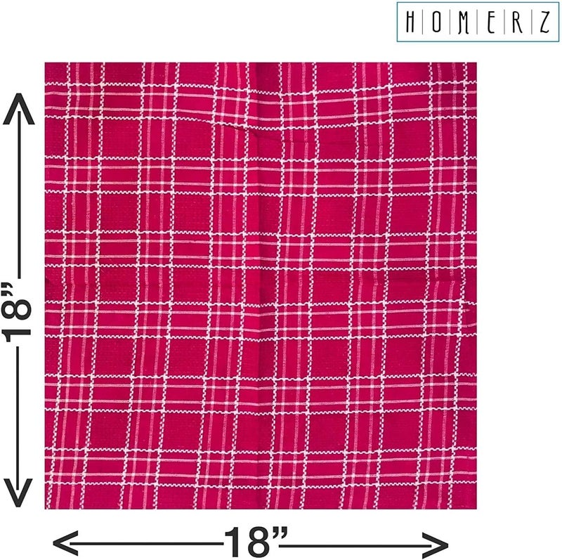 Homerz مجموعة هومرز الممتازة المكونة من 10 قطع من قماش التنظيف متعدد الأغراض للمطبخ والمنزل والسيارة والأرضية والدراجة (قطن نقي - 10 قطع) - Image 4